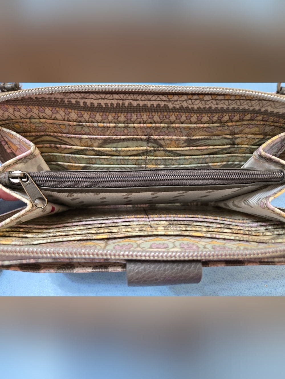 Sakroots Pastel Patterned  Wallet - Picture 3 of 7